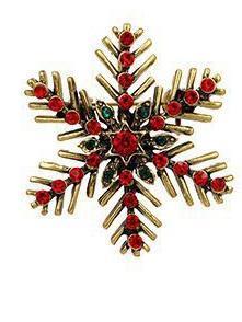 Alloy Creative Christmas Tree Santa Claus Pin Boutonniere