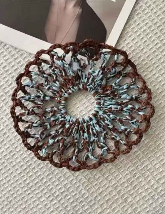 Minimalist Hollow Handmade Scrunchies Hair Tie
