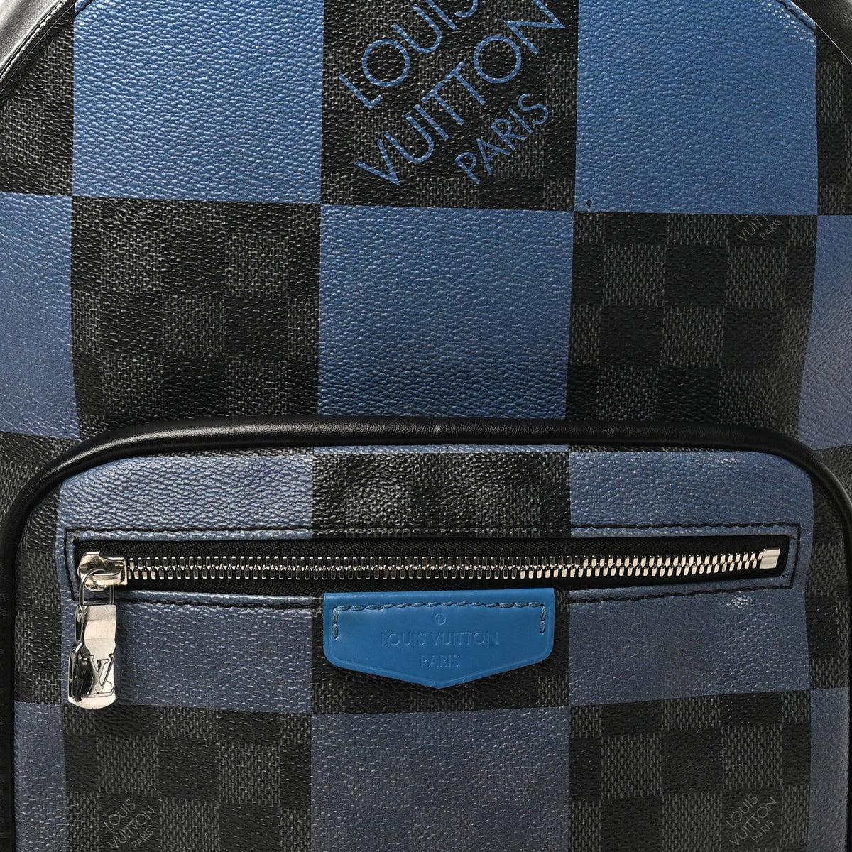 Damier Graphite Giant Josh Backpack Blue