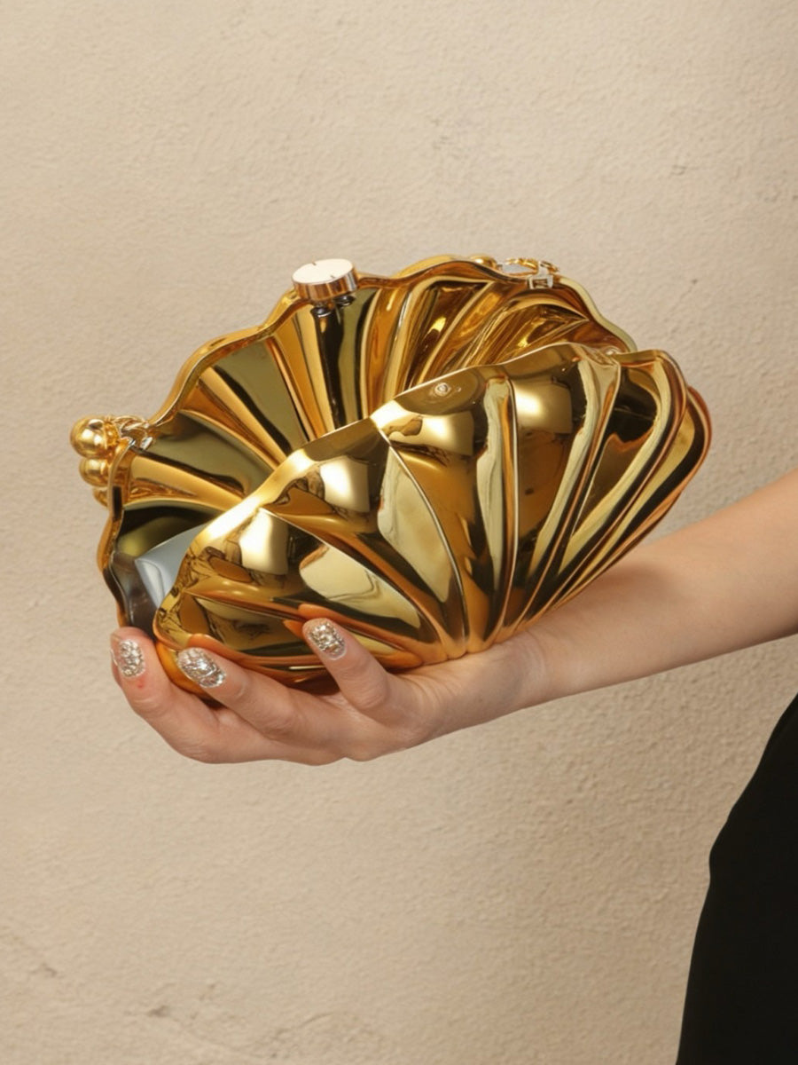 Felicity Shell Fan-Shaped Bag