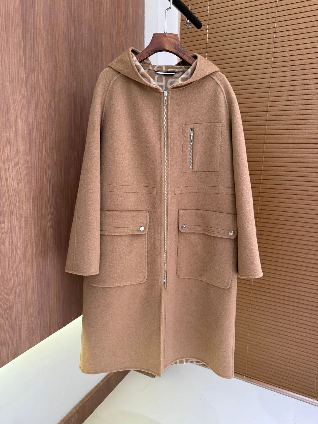 HERMES 25S WOOL COAT 101