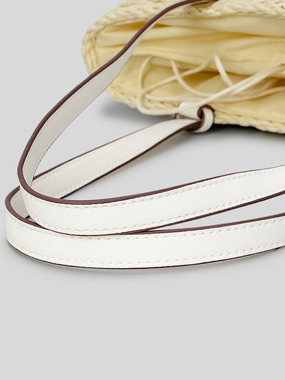 Contrast Color Plaid Straw Bags Accessories Handbags