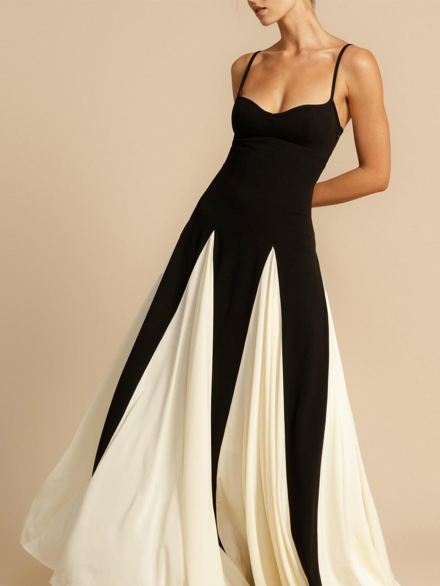 Iris Solid Jersey Sleeveless Maxi Dress