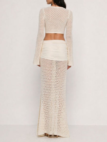Gracelyn Elegant Resort-Style Cutout Two-Piece Set