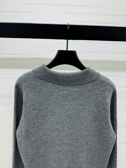 MIUMIU POLO KNIT SWEATER STYLE 748