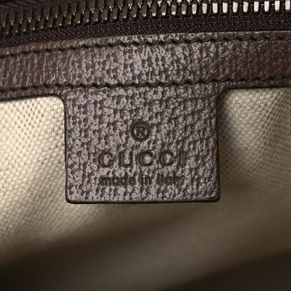 GG Supreme Monogram Web Small Ophidia Messenger Bag Brown