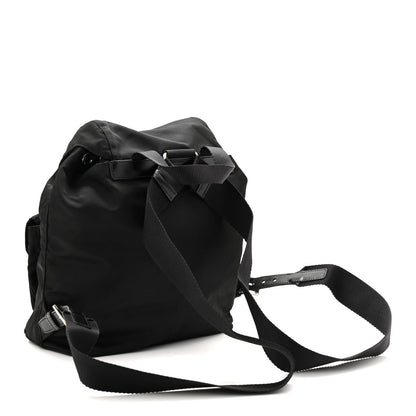 Tessuto Nylon Vela Small Backpack Black