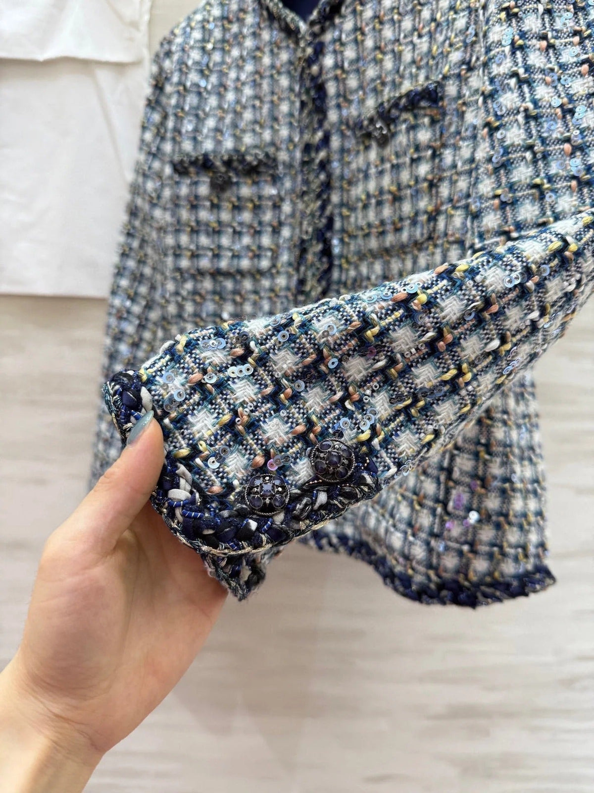 CHANEL 25S TWEED JACKET 477
