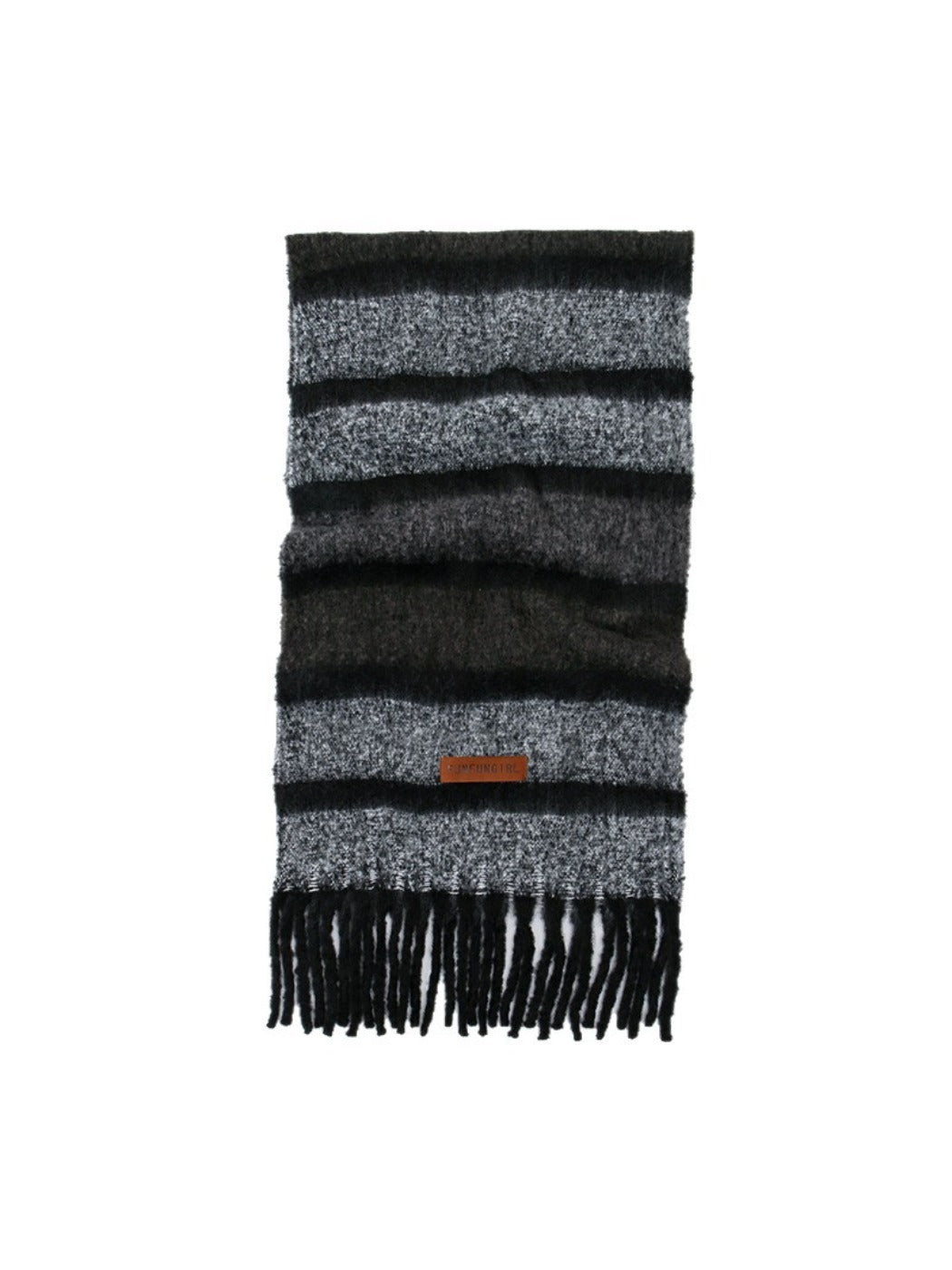 Sscarvii - Maillard Winter Tassel Scarf