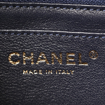 Aged Calfskin Quilted 2.55 Reissue Mini Flap Navy