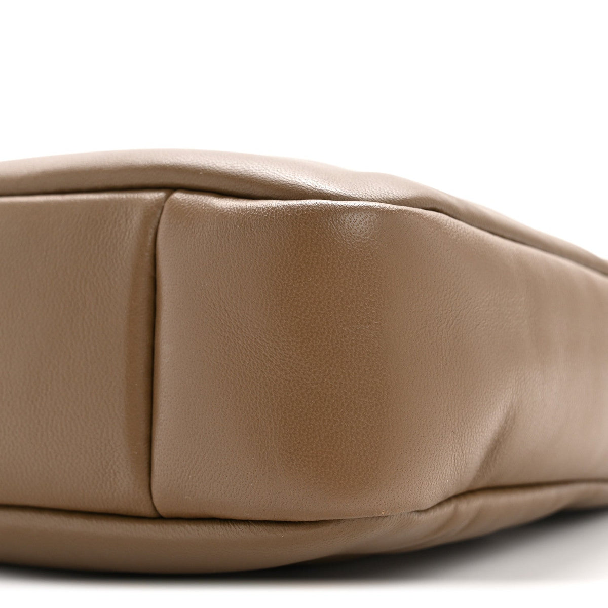 Padded Lambskin Le 5 A 7 Hobo Dark Peanut