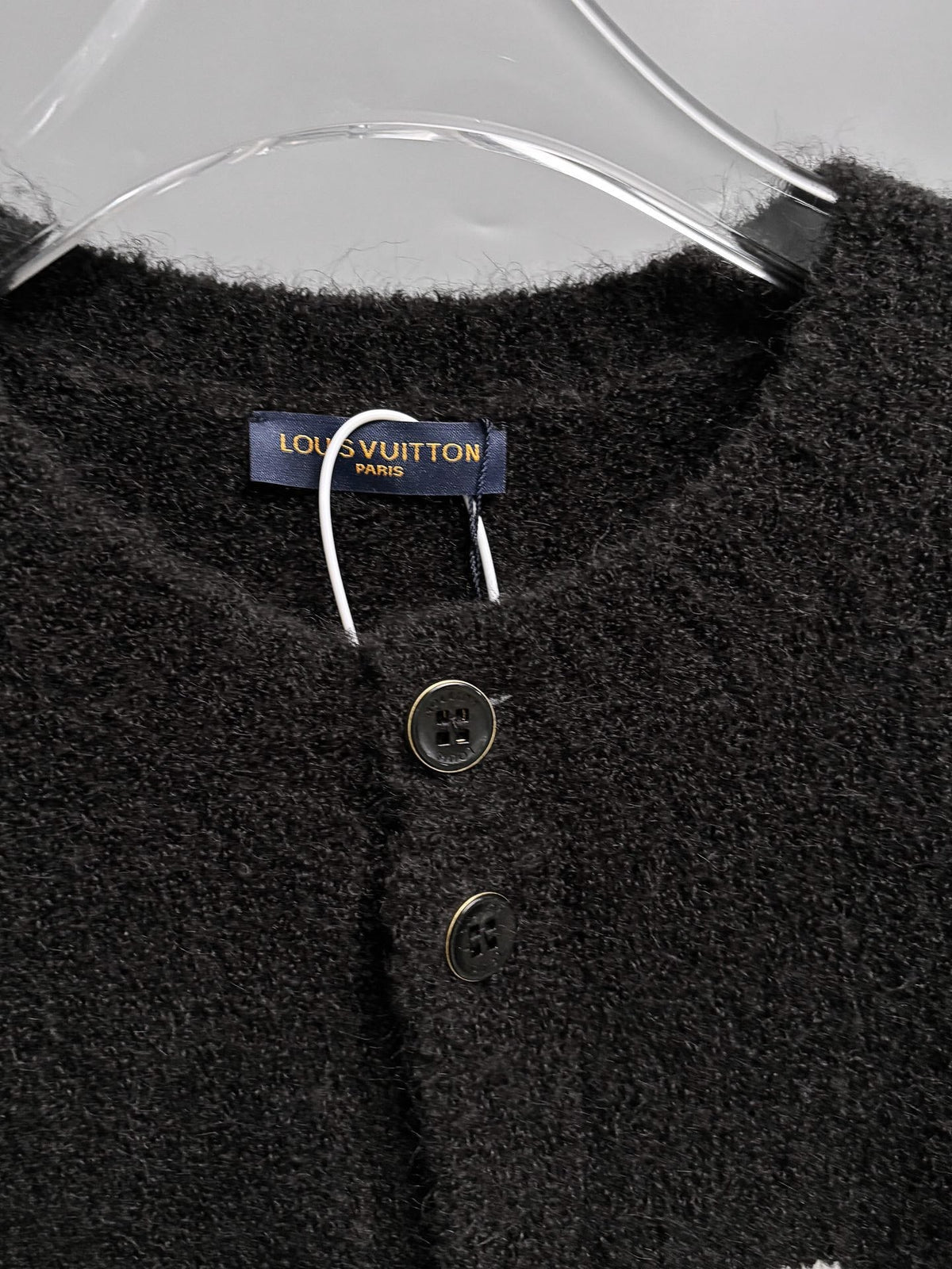 LV Wool Knit Cardigan 493099
