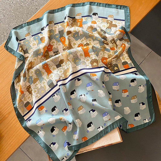 Printed   Square Scarf