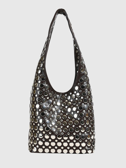 Rosalie Studded Leather Bag