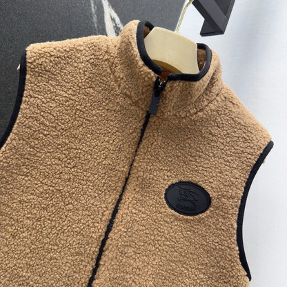 BURBERRY 25S SHEARLING VEST 266