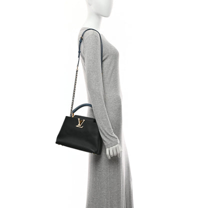 Taurillon Capucines BB Black General Blue
