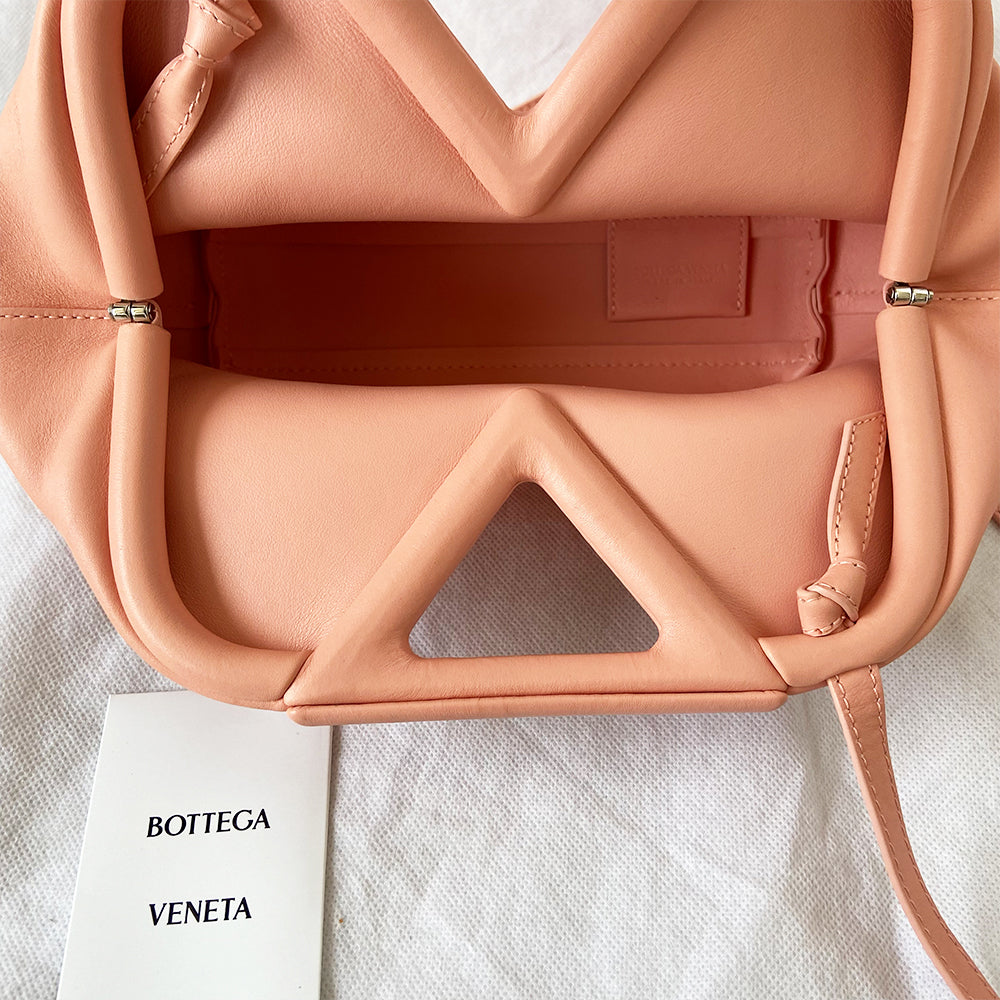 Bottega Veneta small Point top-handle clutch bag