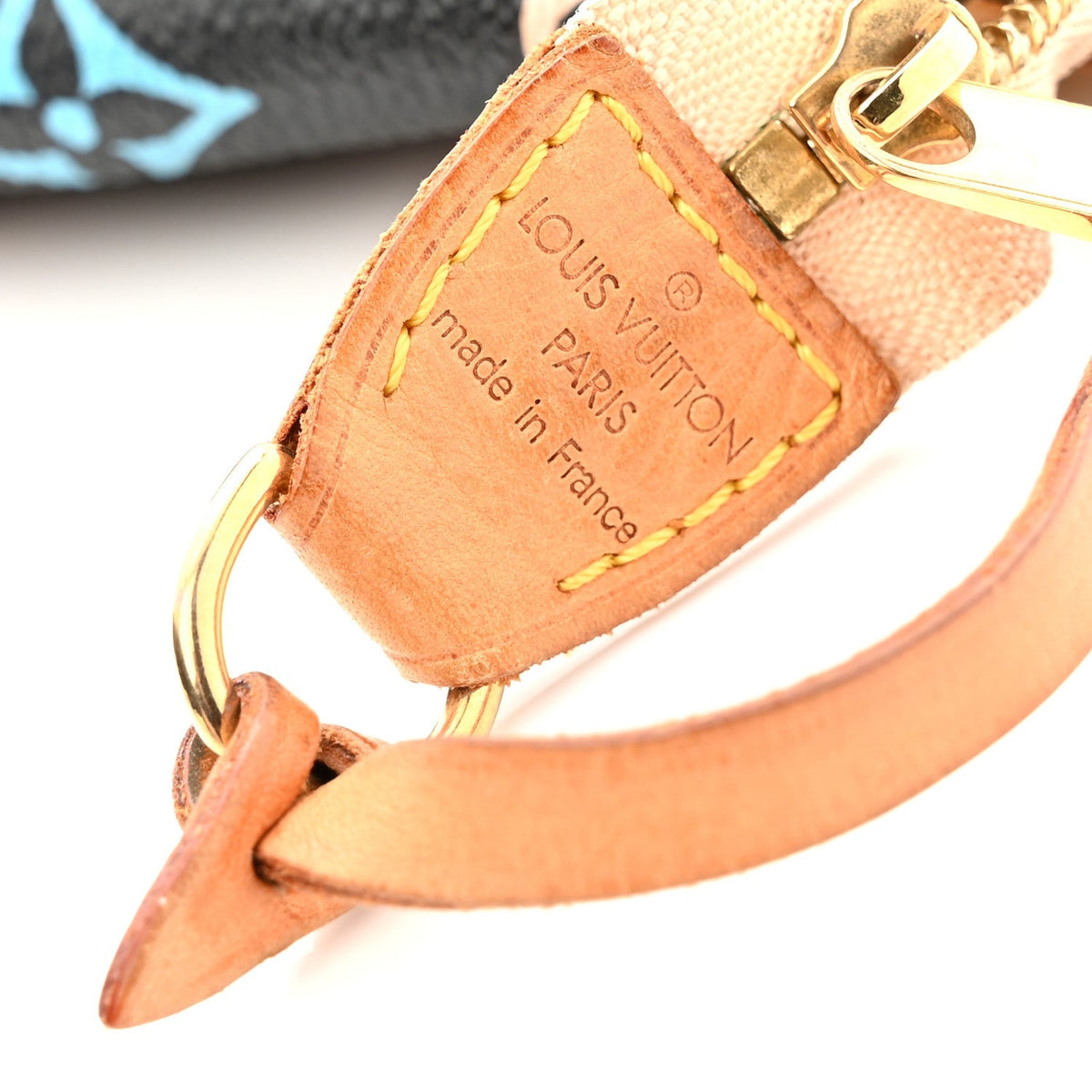 Monogram Multicolor Pochette Accessories Black