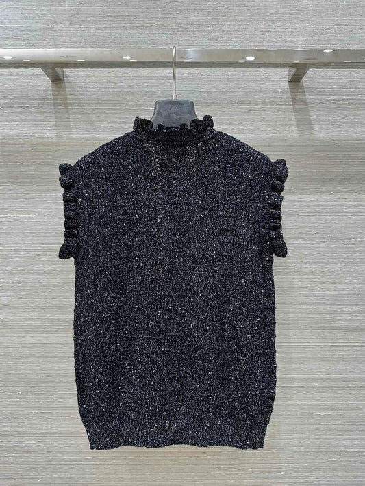 CHANEL SLEEVELESS TOP STYLE 74