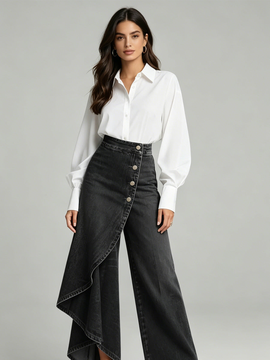 Esme Ruffled Jeans
