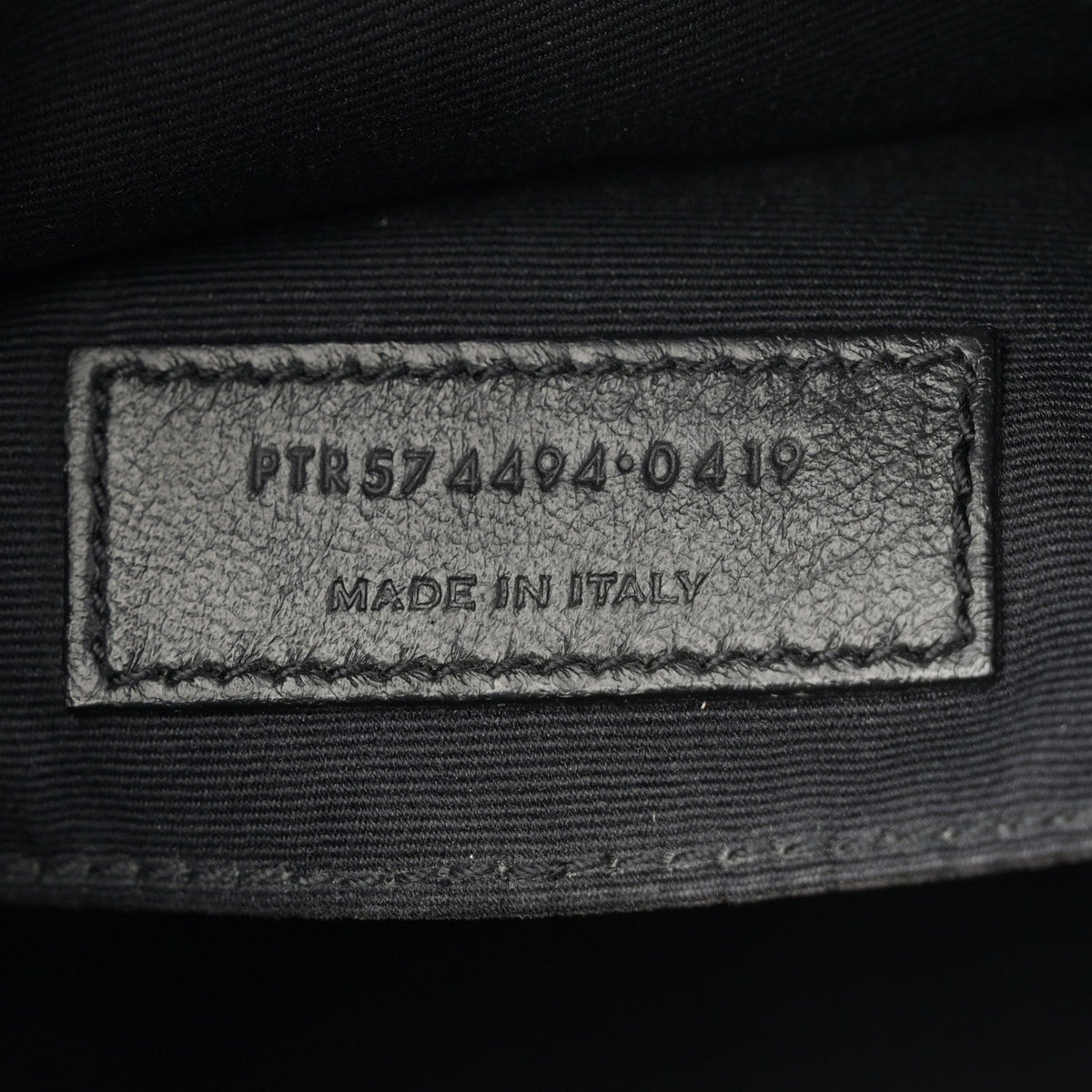 Calfskin Matelasse Monogram Lou Camera Bag Black