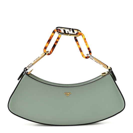 Vitello Palmellato Fendi O'Lock Swing Menta