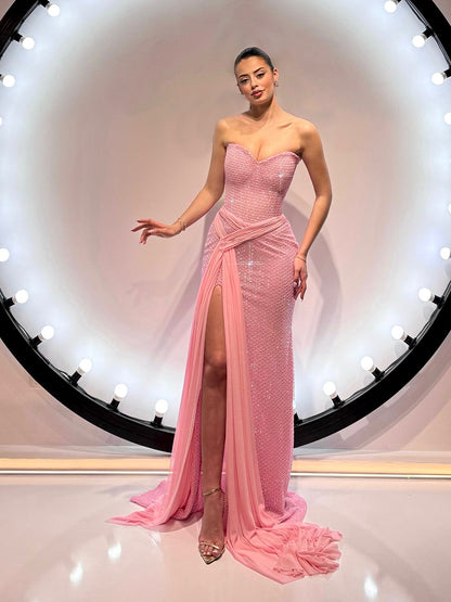 Alessia Maxi Dress In Pink