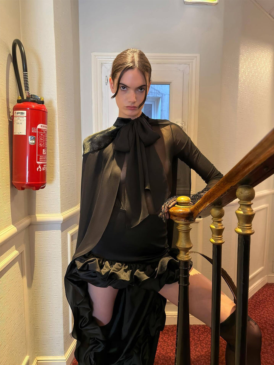 Zoe 3D Floral Skirt