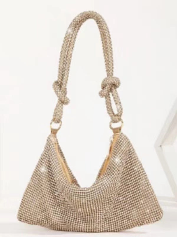 Light Luxury Banquet Underarm Bag Diamond Handbag