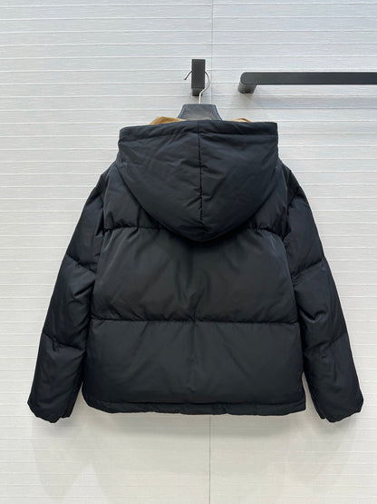 Prada 25 Down Jacket Black Polyester 301199