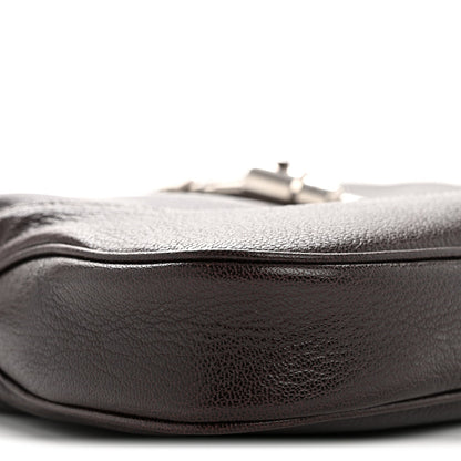Goatskin Medium Jackie 1961 Hobo Dark Brown