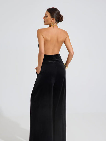 Ivana Velvet Majesty Jumpsuit