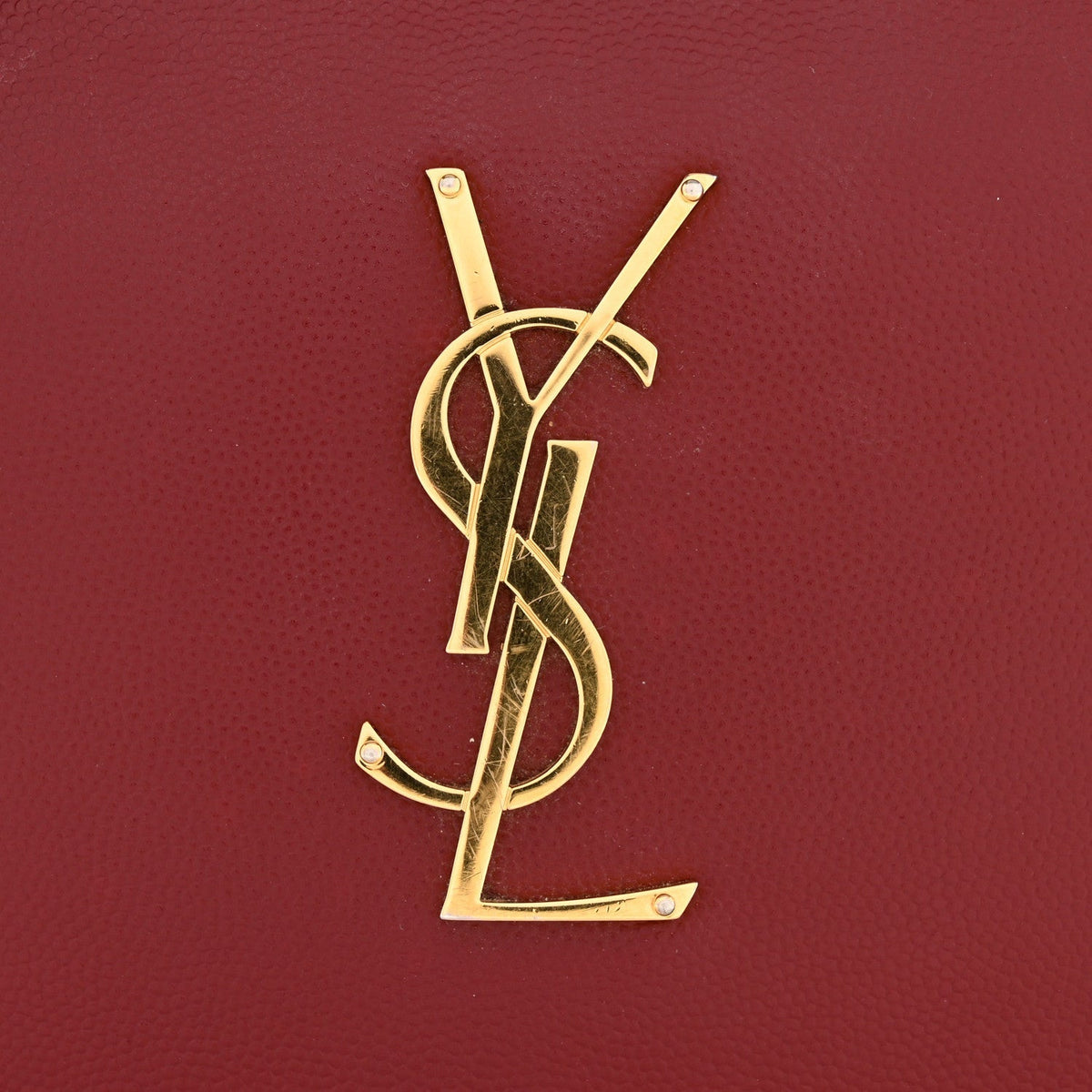 Grain De Poudre Medium Classic Monogram Camera Bag Oxblood