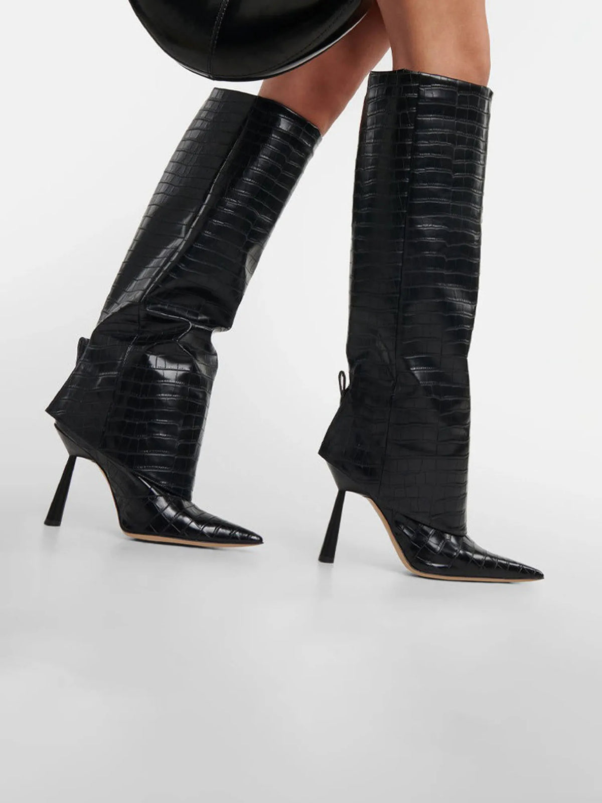 Anouk Straight-shaft Stiletto Boots