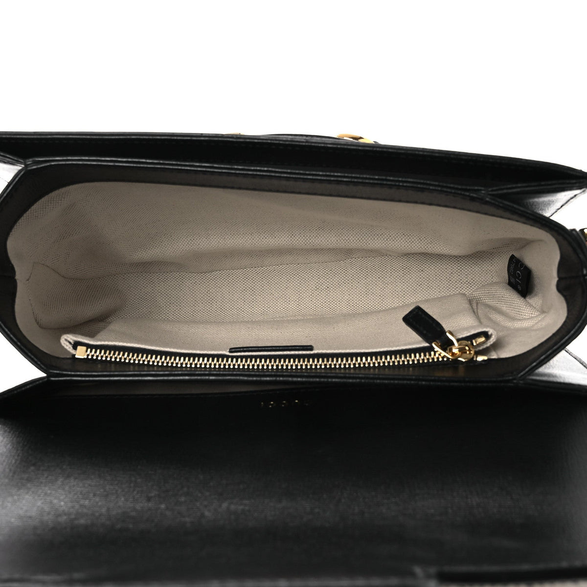Azalea Calfskin Tri-Color Horsebit 1955 Shoulder Bag Mystic White Sun Oil Black