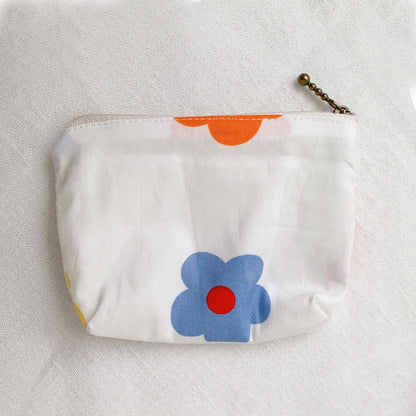 Cosbai - Canvas Printed Coin Purse