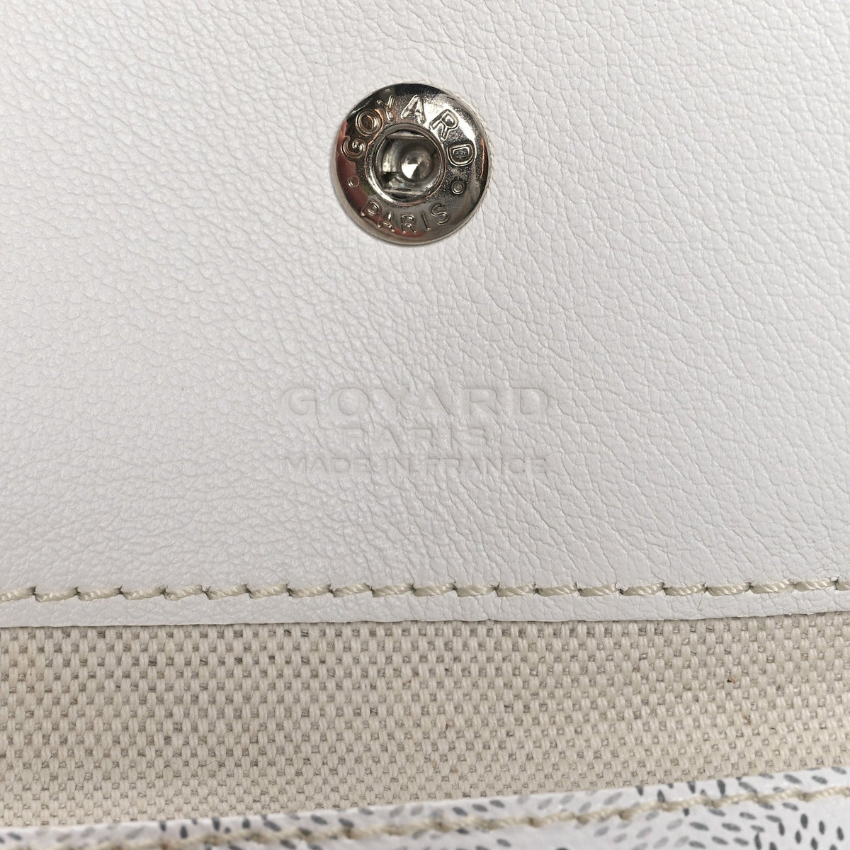 Goyardine Saint Louis PM White