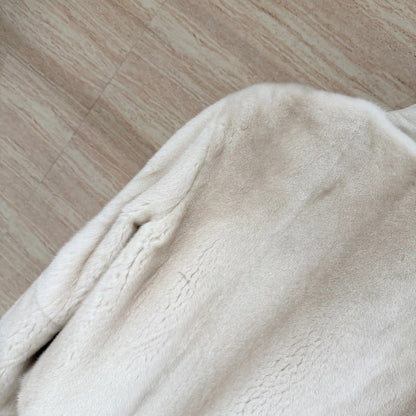 HERMES 25S SHORT MINK FUR COAT 199