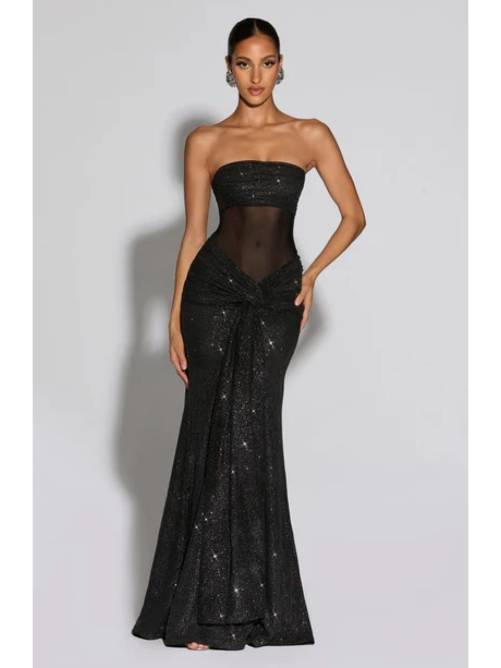 Anika Maxi Dress In Black