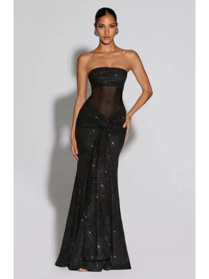 Anika Maxi Dress In Black