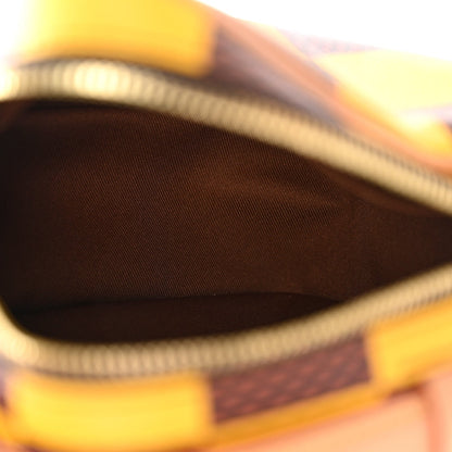 Damier Pop Chess Messenger Jaune Mat