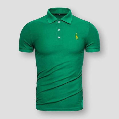 Sky Madrid Cotton Polo Shirt