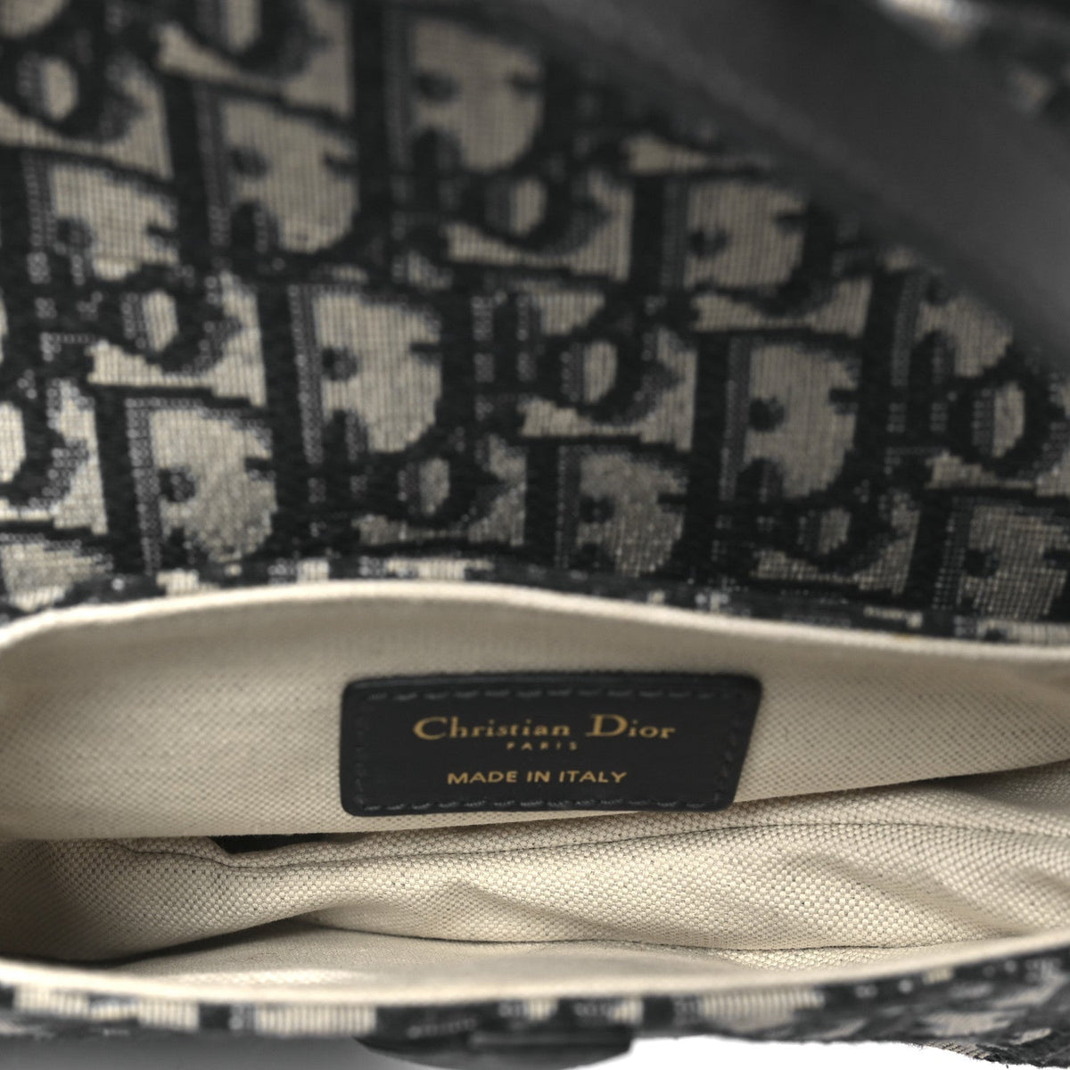 Oblique Mini Saddle Bag Blue