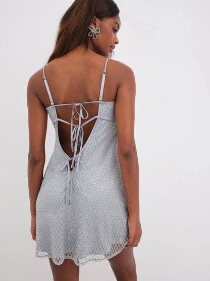 Glitter Slip Dress