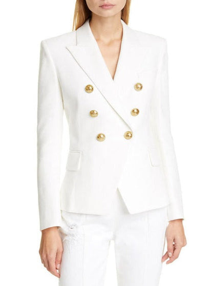 Mirabella White Blazer