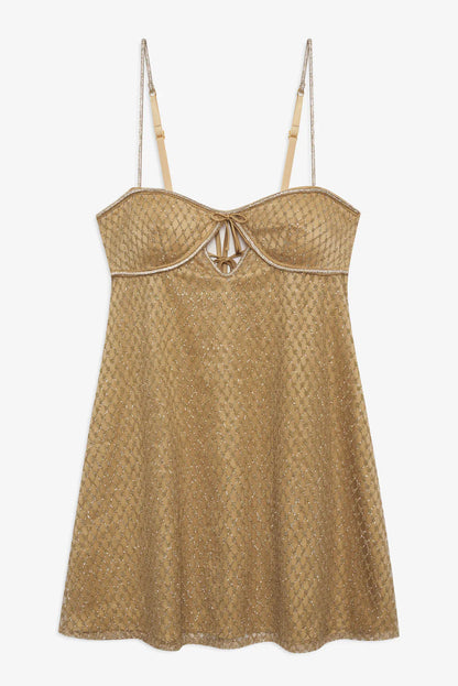 Glitter Slip Dress