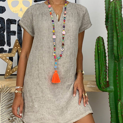 Abigail Premium Cotton Casual Dress Designer Edit