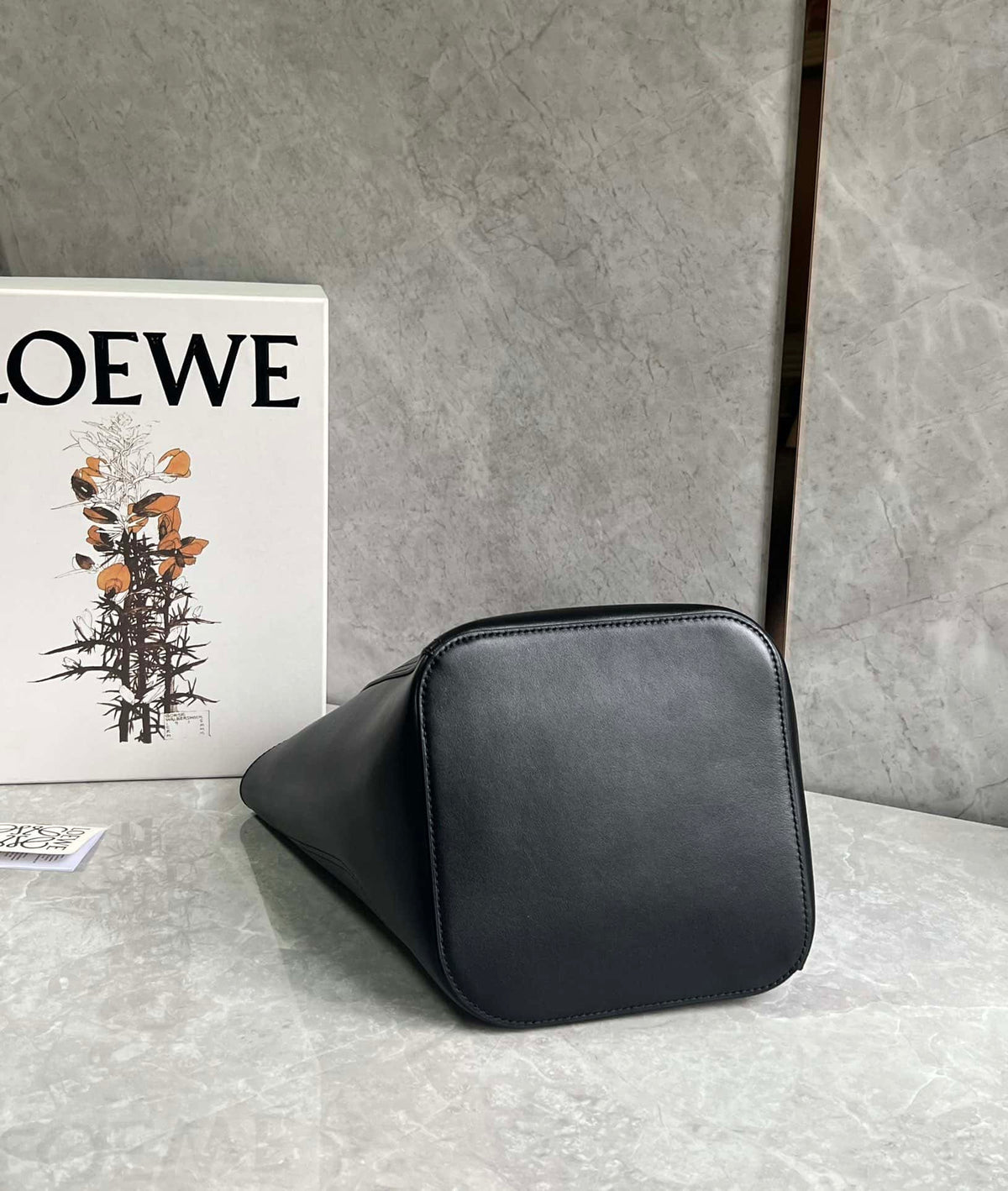 Loewe Women's Black Pebble Bucket Mini