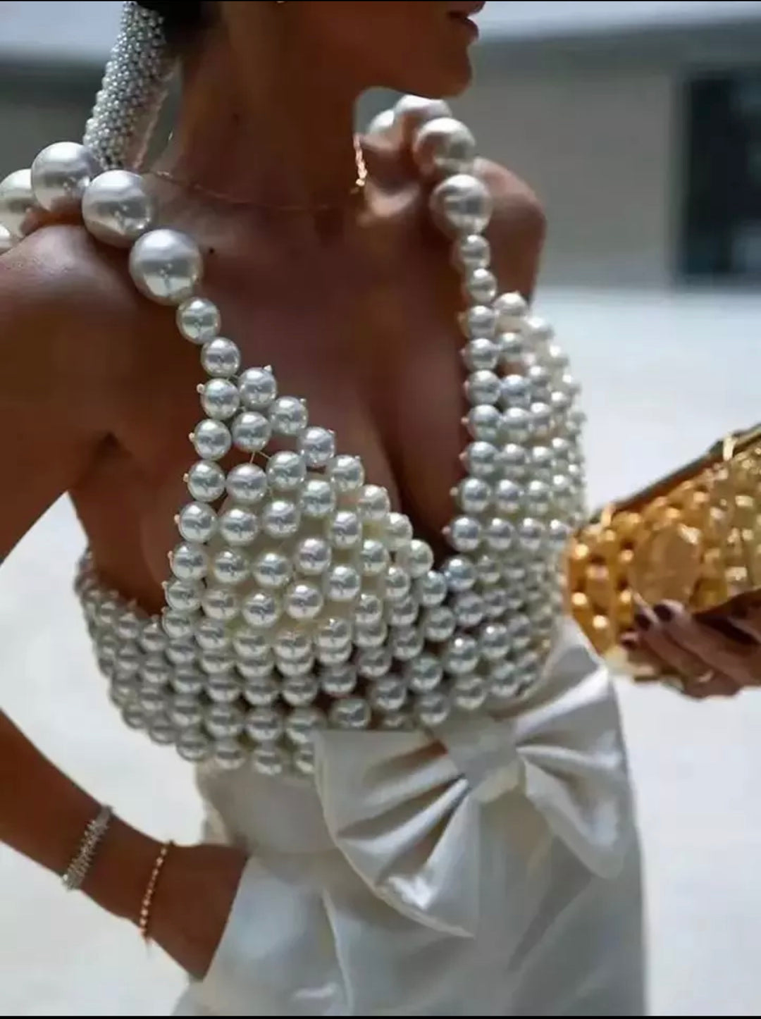 Rosa Pearl Top
