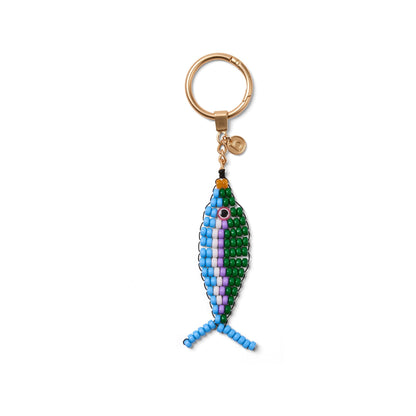 Bogg'd & Charmed Beaded Fish Charm